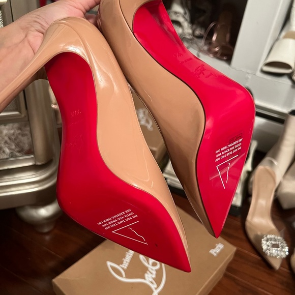 Christian Louboutin Shoes - Christian Louboutin Nude Heels